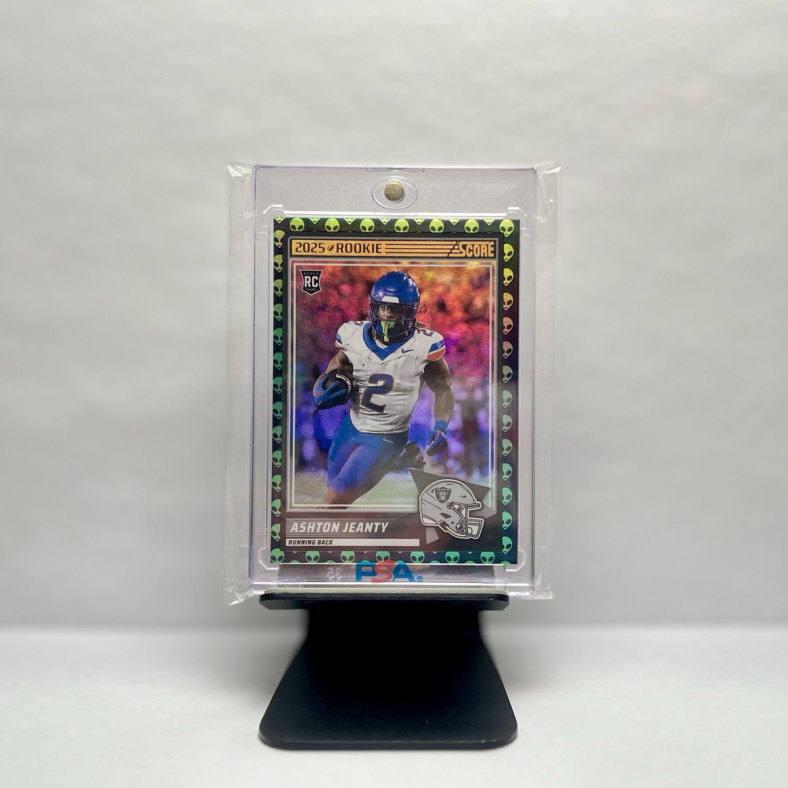 🔥👽 2025 Score-A-Treat Ashton Jeanty Extraterrestrial CASE HIT #14 RC Raiders