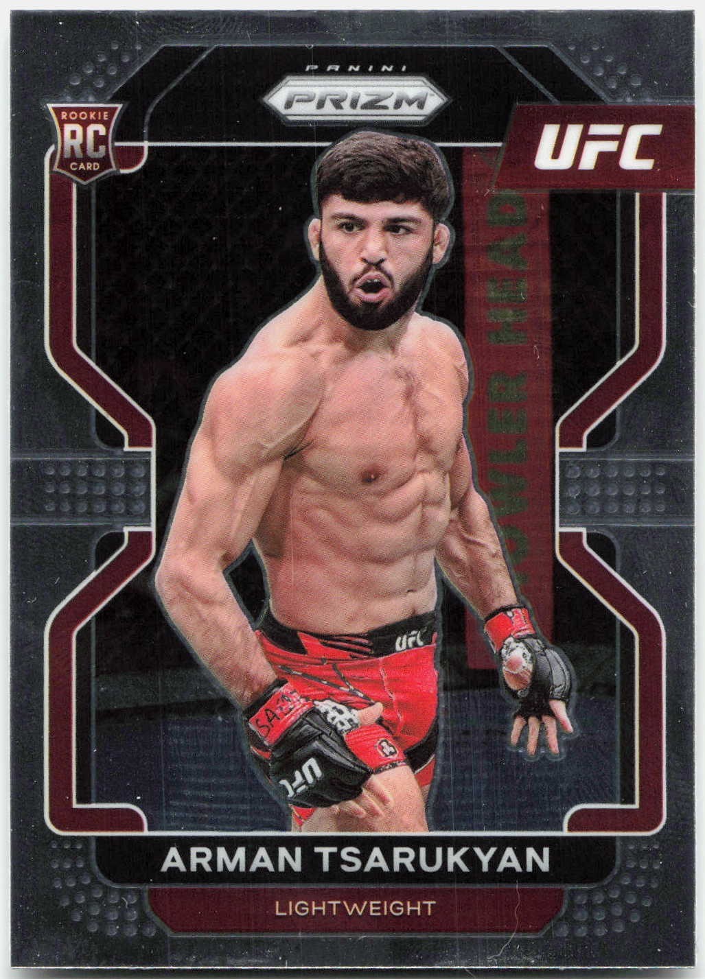 2022 Panini Prizm UFC Arman Tsarukyan RC Base #187