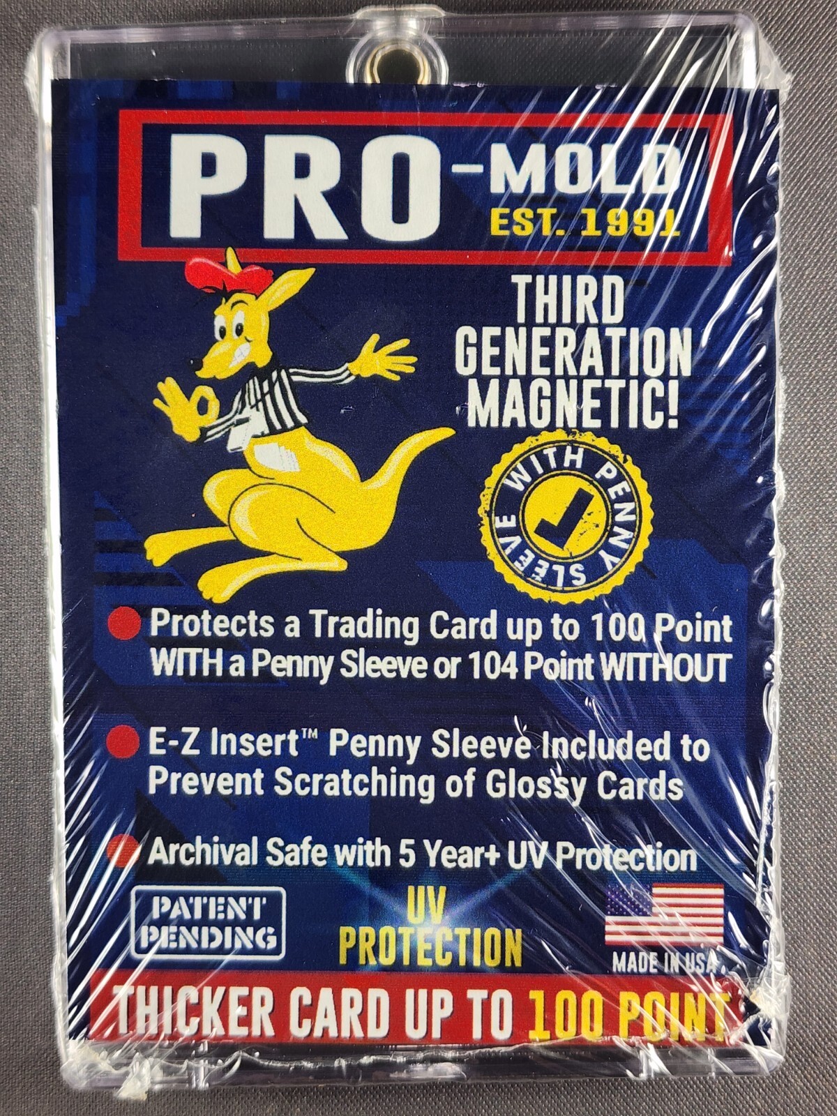 PRO MOLD 3rd Generation w/ Sleeve Magnetic Card Holders One Touch – MADE IN USA!