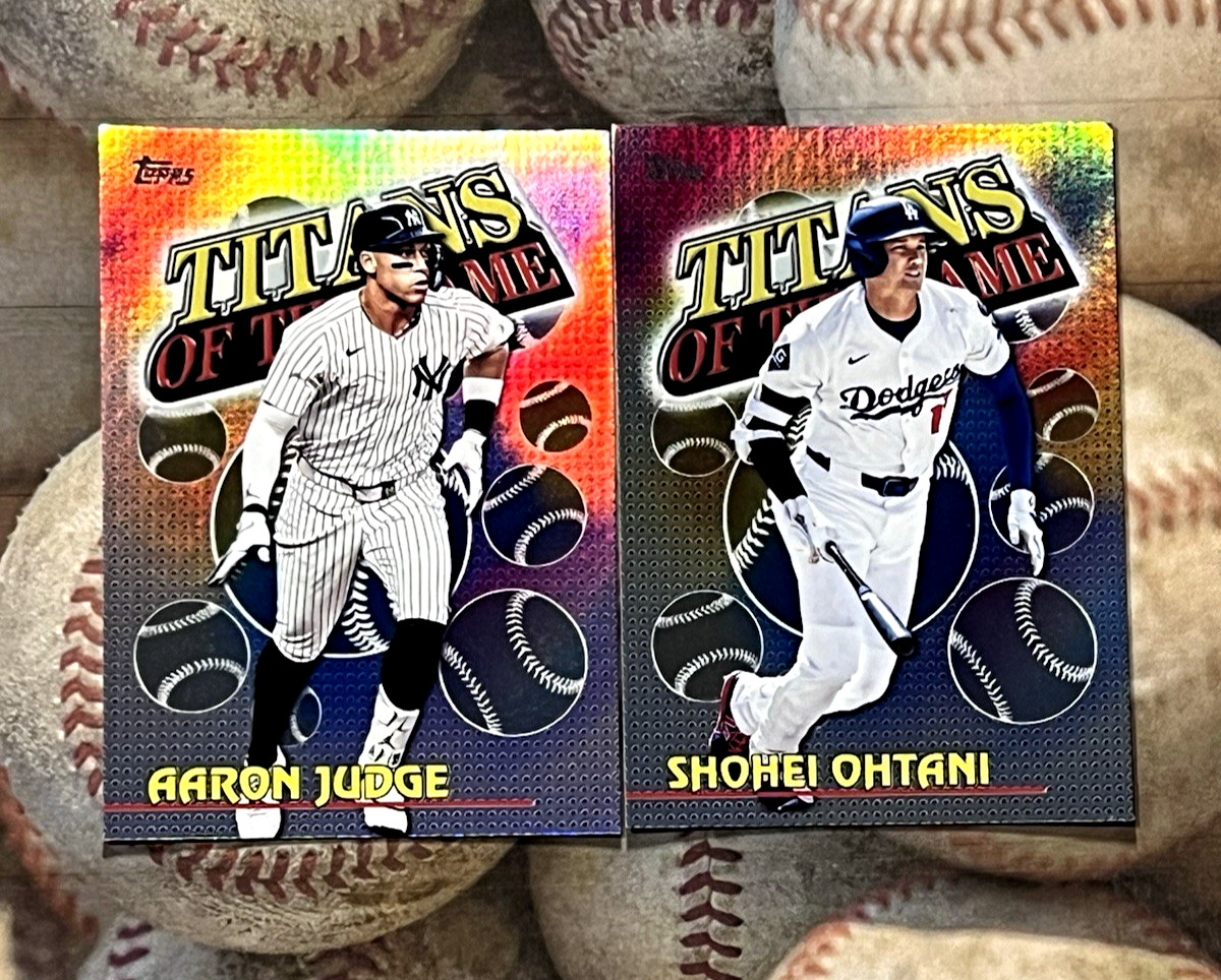 2026 Topps Series 1 Titans of the Game Complete Set #TOG-1-TOG-20