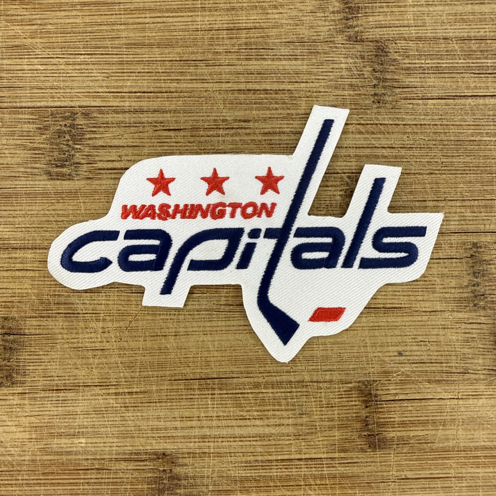 Washington Capitals Patch – 4.5x3in Logo Embroidered