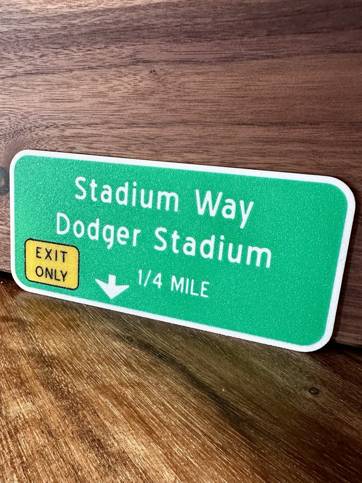 Dodger Stadium Sign Stadium Way Freeway Exit Los Angeles LA Dodgers Fan Gift