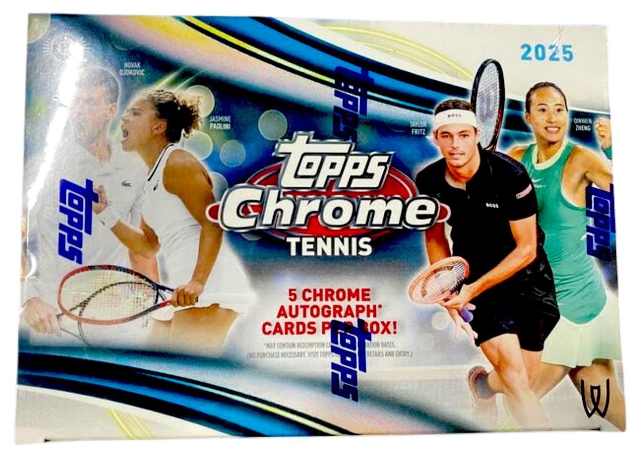 2025 Topps Chrome Tennis Breaker’s Delight Box