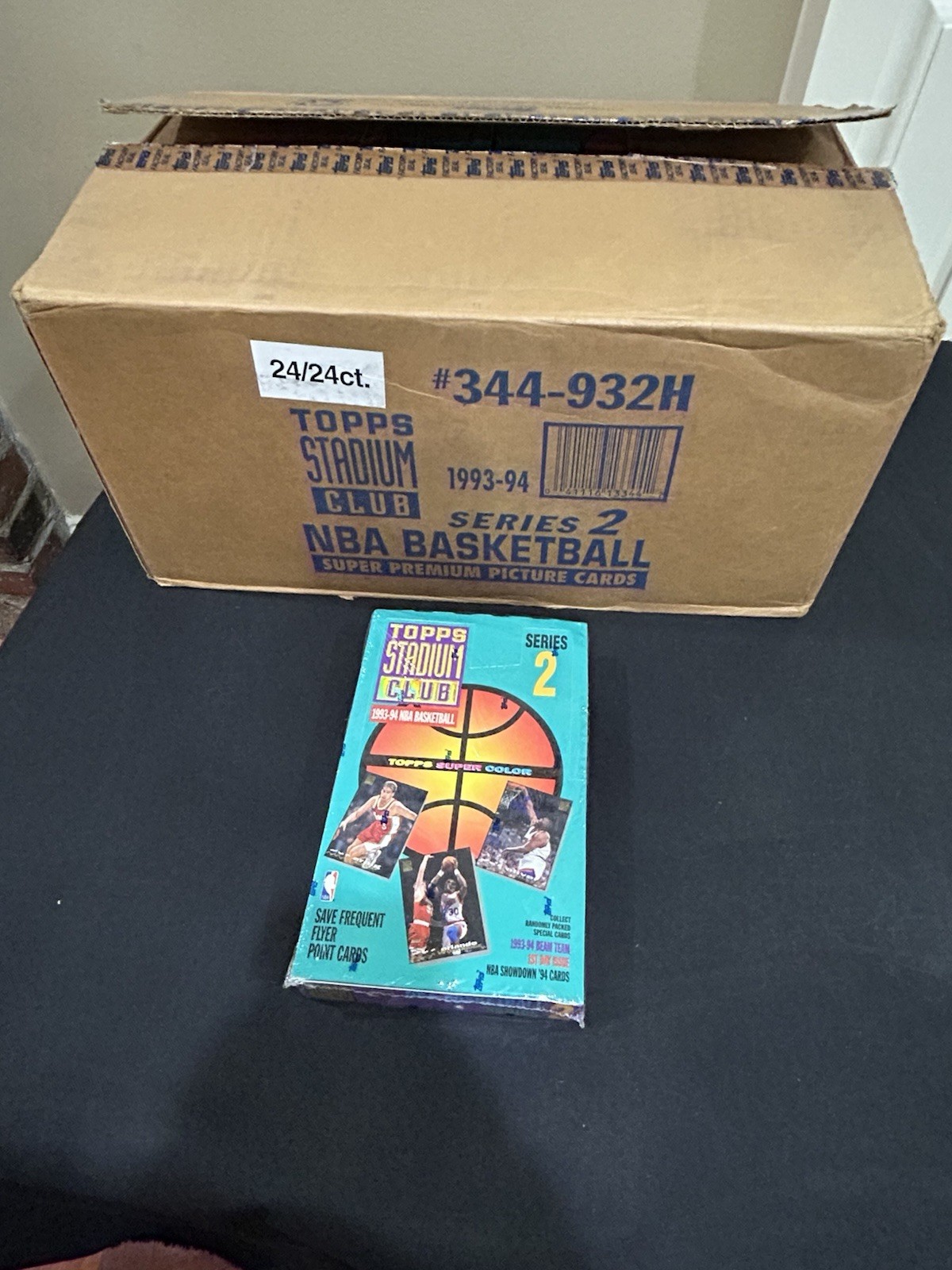 1993-94 Topps Stadium Club Series 2 Box Factory Sealed 24 Packs – Michael Jordan