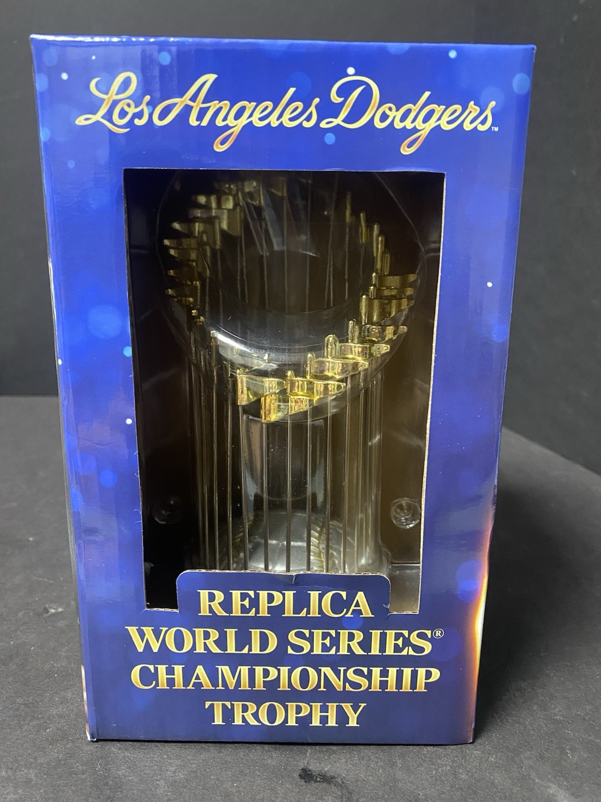 Los Angeles Dodgers 2024 World Series Replica Trophy SGA 6/17/2025 NIB