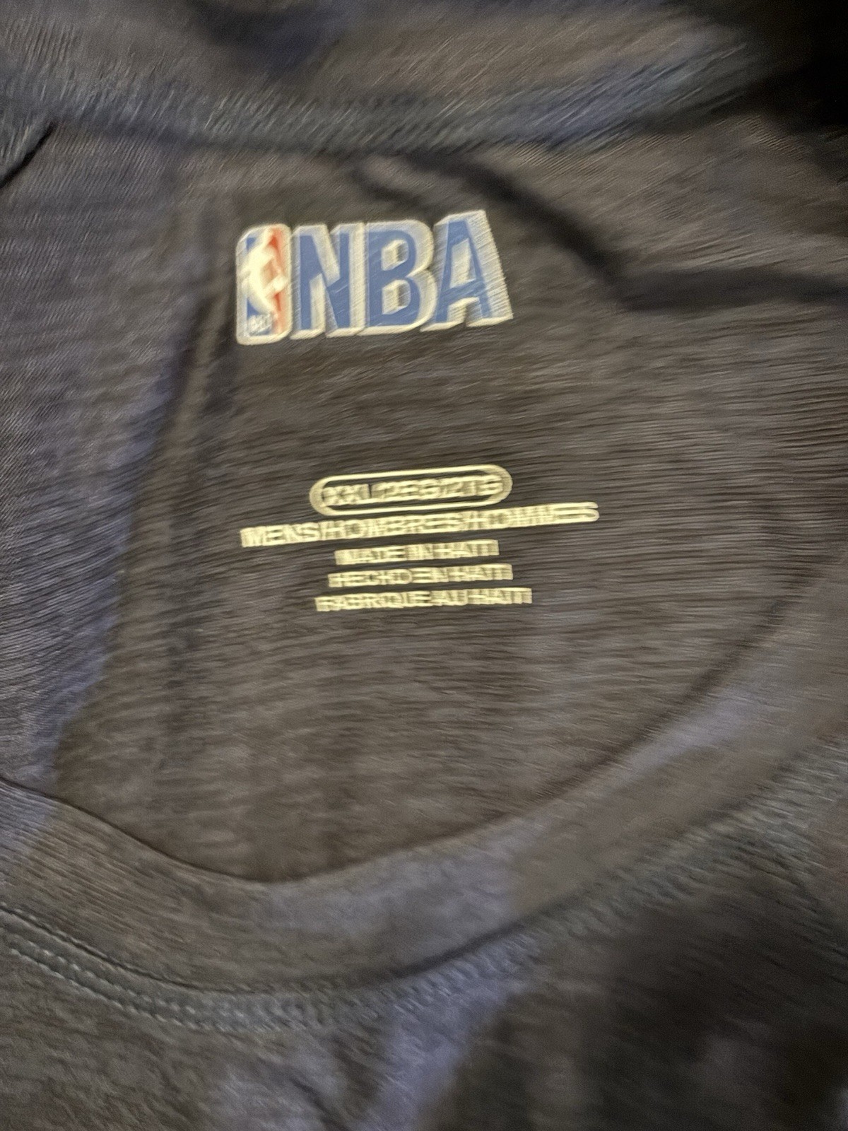 MENS NBA MEMPHIS GRIZZLIES PULLOVER SHIRT SIZE 2XL/2TG/2EG