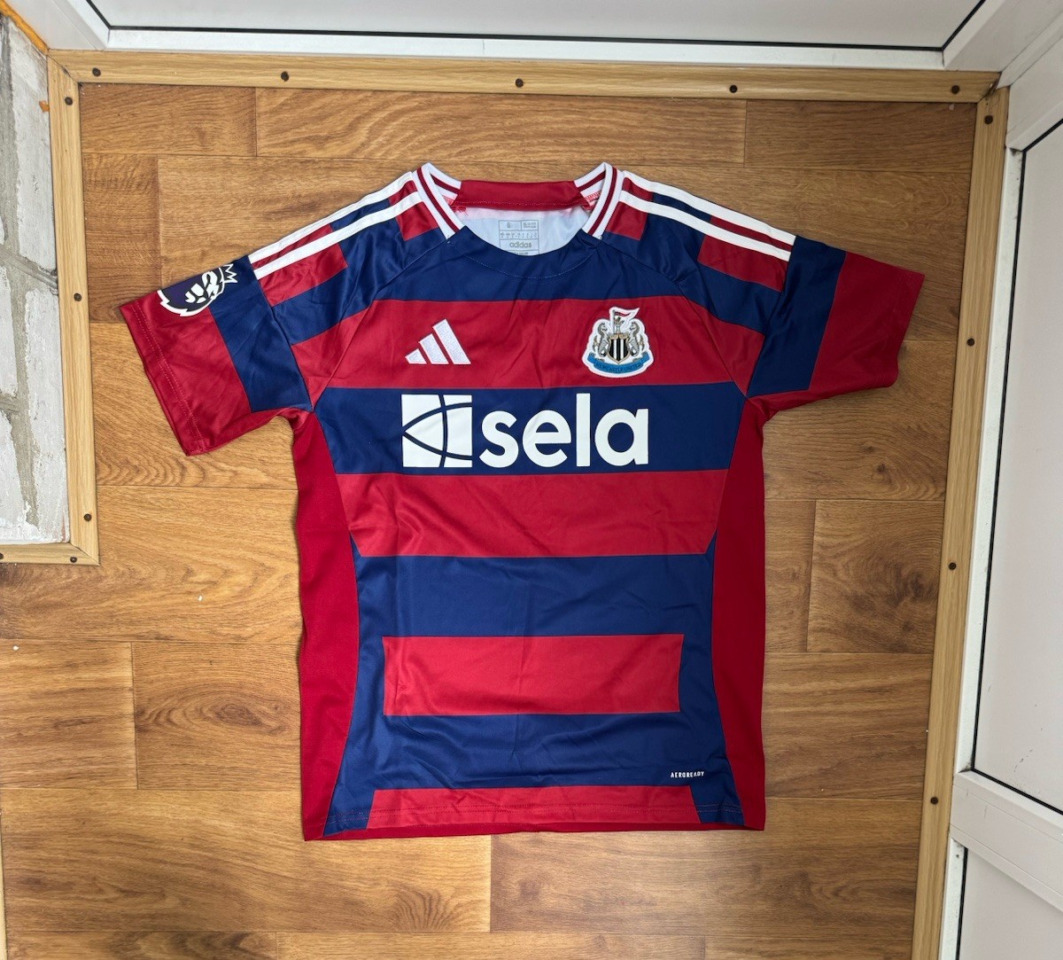 NEWCASTLE UNITED JERSEY THIRD FOOTBALL SOCCER SHIRT ADIDAS Size L