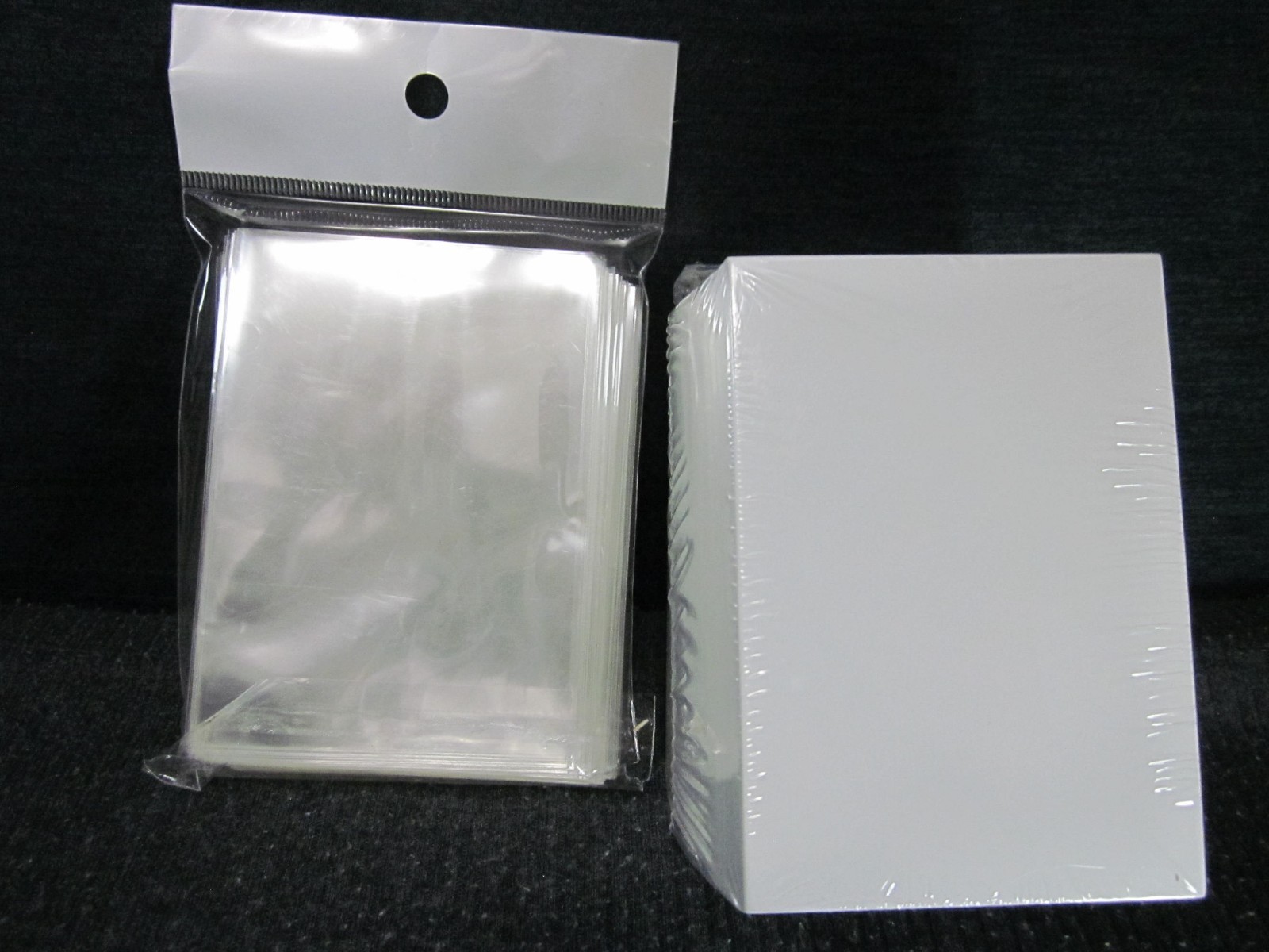 Comic Pro Line Trading Card Sleeves & 24PT Backer Boards Combo Set 100 Each NOS