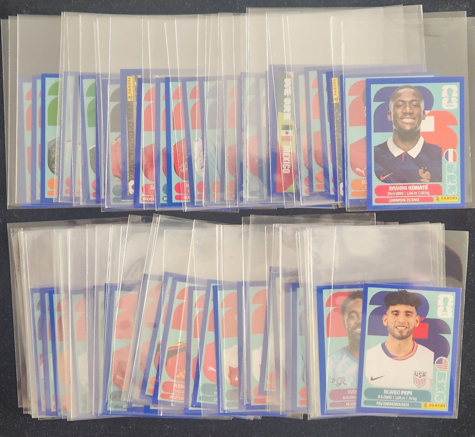 2026 Panini FIFA World Cup Stickers BLUE BORDER PARALLEL You Pick Fill Your Sets
