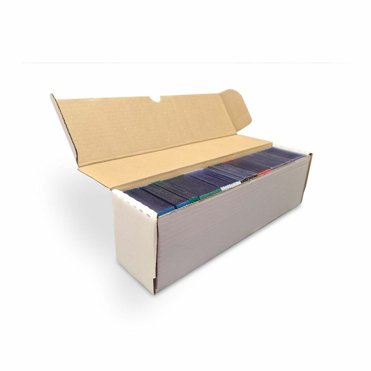 (1 pk) BCW 14 in Toploader Cardboard Storage Box-Sport Trading Card Boxes