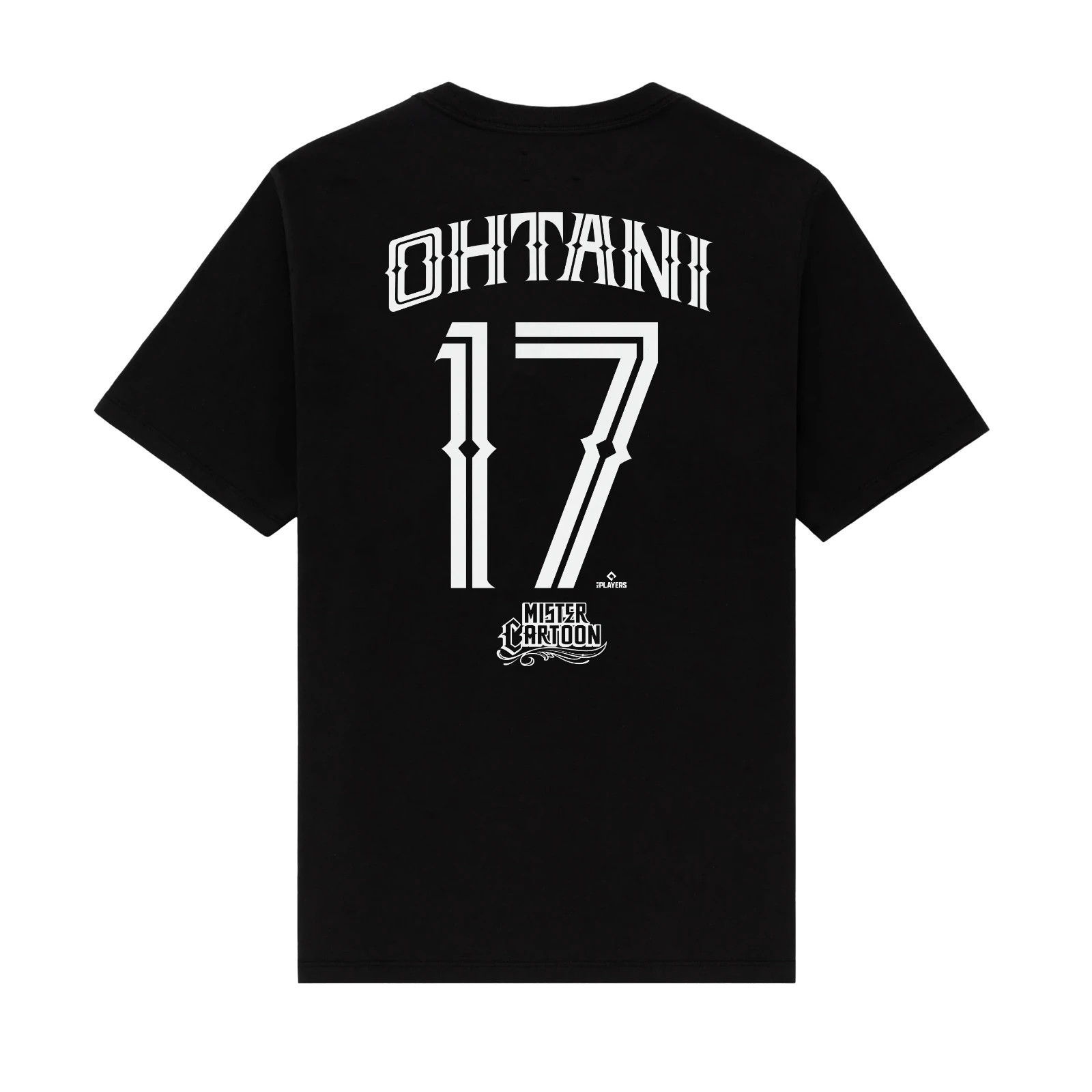 LA Dodgers x Mister Cartoon: Shohei Ohtani Black T-Shirt – New – Large