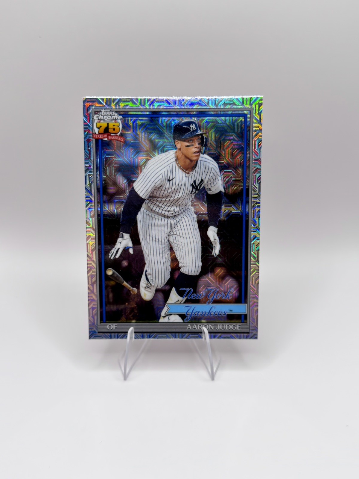 2026 TOPPS SERIES 1 SILVER PACK 1991 CHROME MOJO 91C-82 AARON JUDGE YANKEES