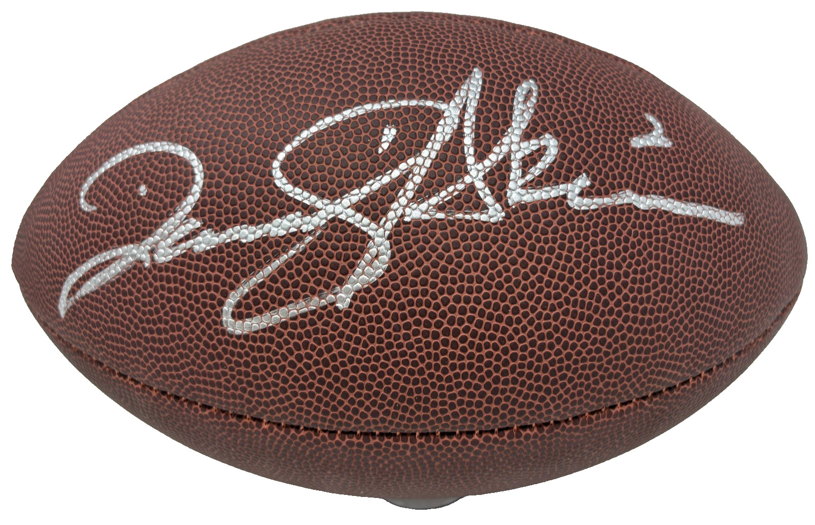 David Akers Signed Wilson Super Grip Football Philadelphia Eagles PSA 908