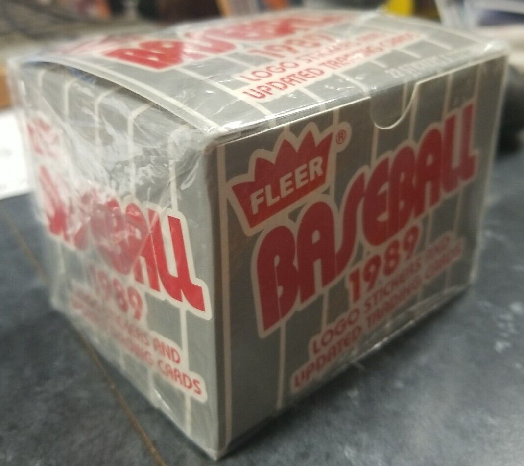 1989 Fleer Update Baseball Sealed Complete Set Randy Johnson Deion Sanders RC’s