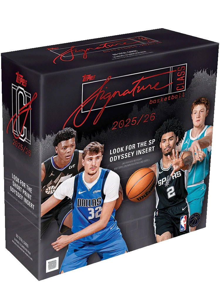 2025/26 Topps Signature Class Basketball Mega Box