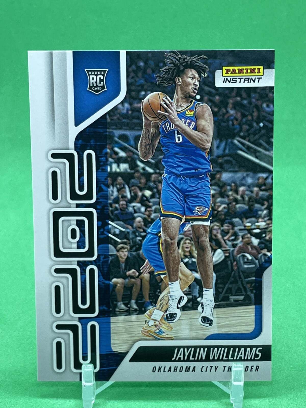Jaylin Williams 2022-23 Panini Instant Year One RC #YO-40 /767 Thunder