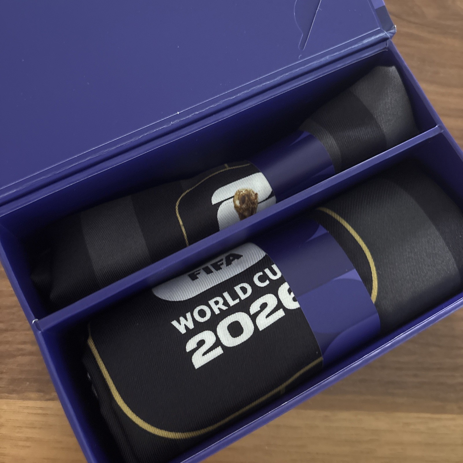 FIFA World Cup VIP Gift boxed 100% silk scarves from Philadelphia Stadium