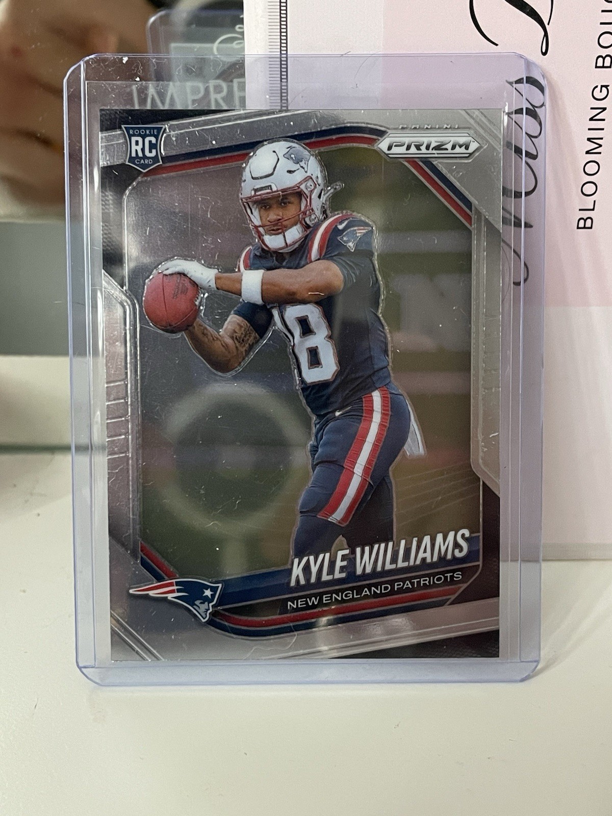 Kyle Williams 2025 Panini Prizm New England Patriots Rookie Card #336