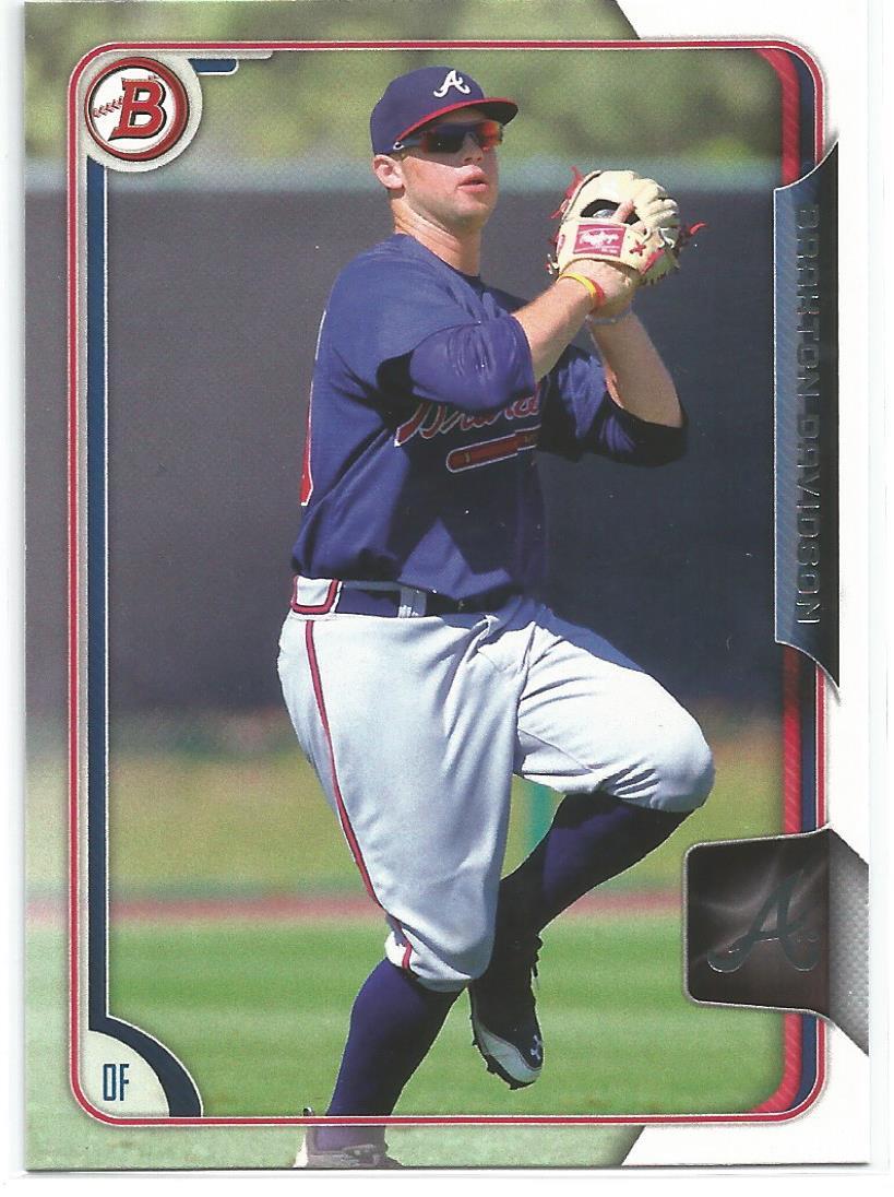 Braxton Davidson Atlanta Braves 2015 Bowman Draft Prospect