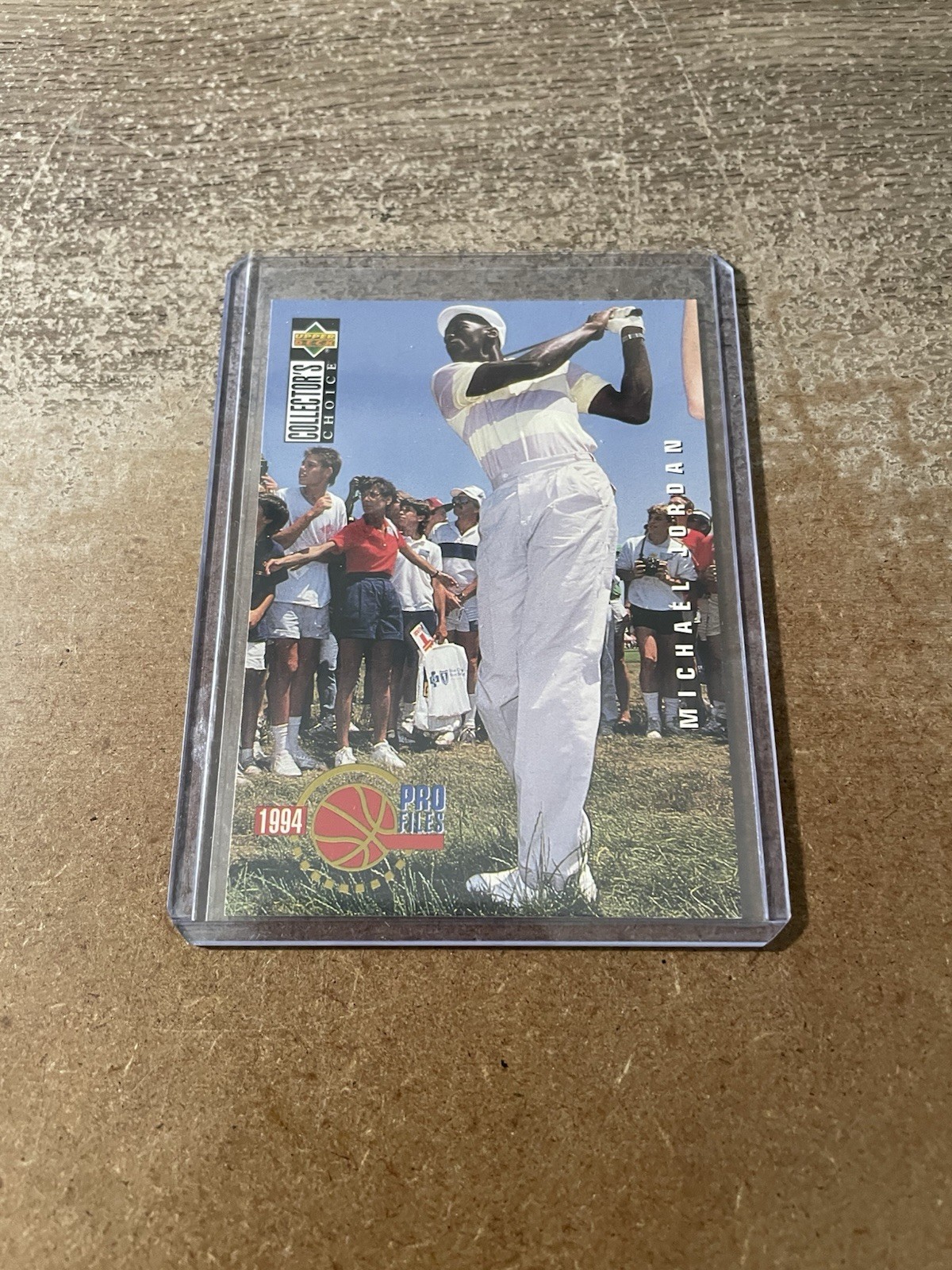 1994-95 Upper Deck Collector’s Choice – Pro Files Michael Jordan #204 Golf