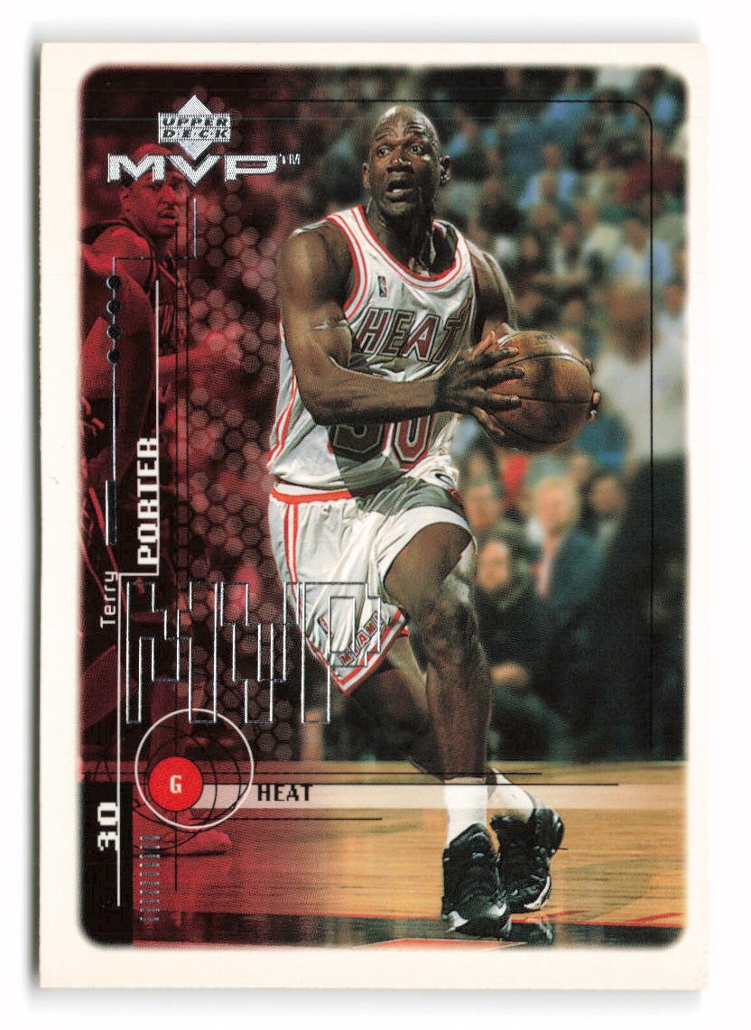 1999-00 Upper Deck MVP Terry Porter #85 Miami Heat