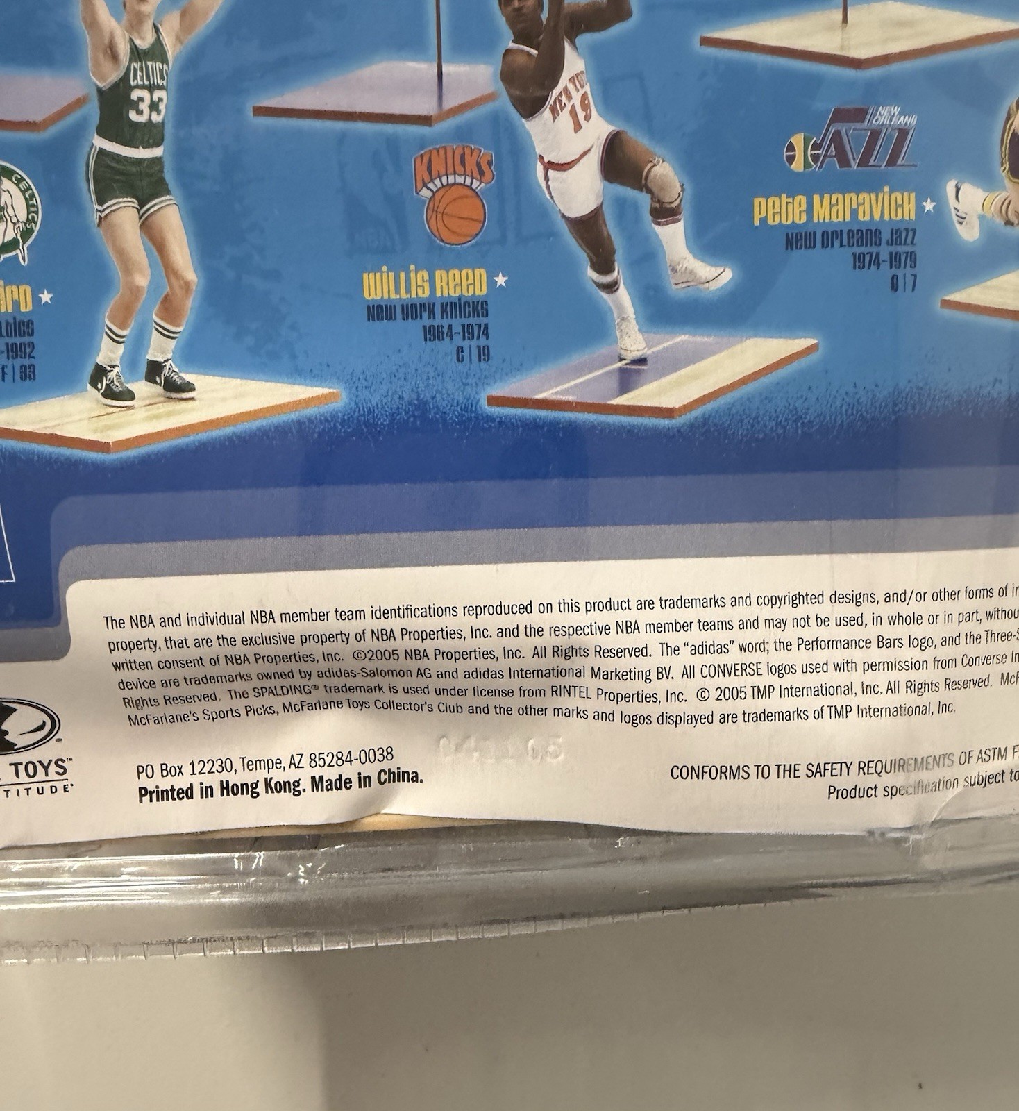 Pete Maravich McFarlane NBA Legends Action Figure Utah Jazz Hardwood Classics