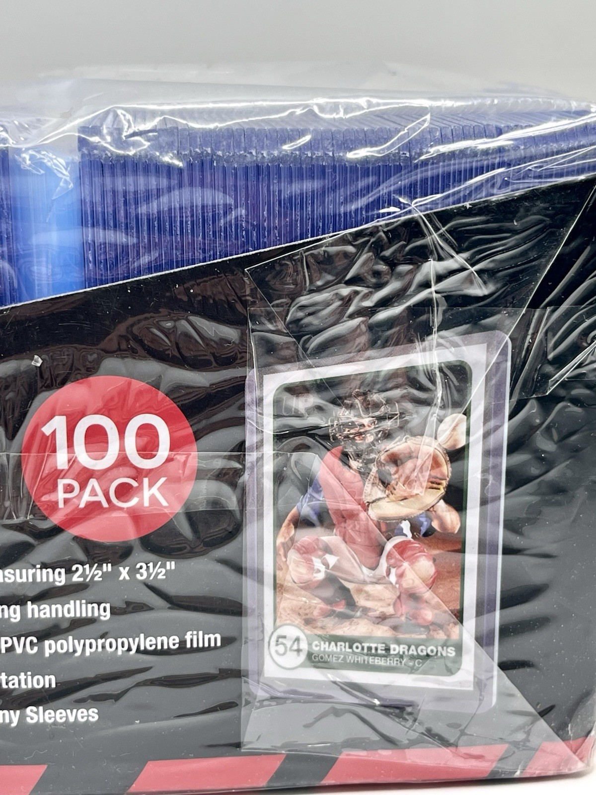 Ultra Pro Top Loaders3″× 4″ 100ct & 100 Penny Sleeves Bundle – NEW READ