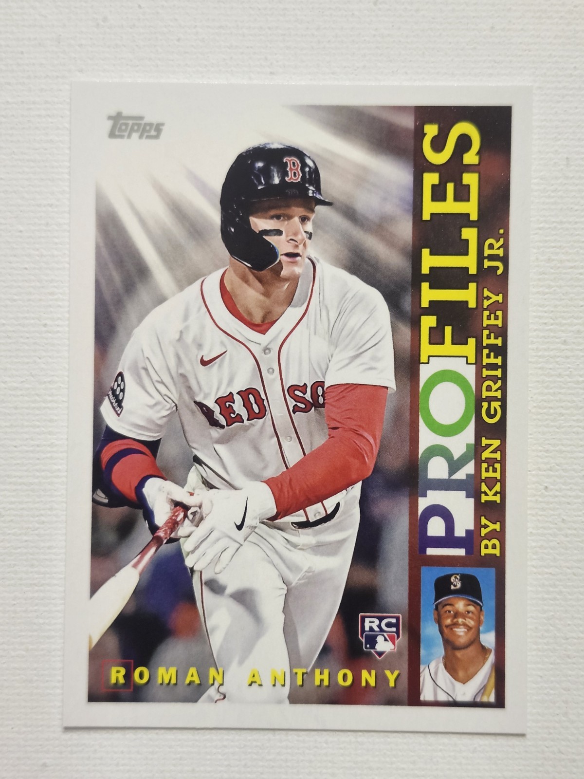 2026 Topps Series 1 – Topps Profiles Roman Anthony #TP-23 (RC)