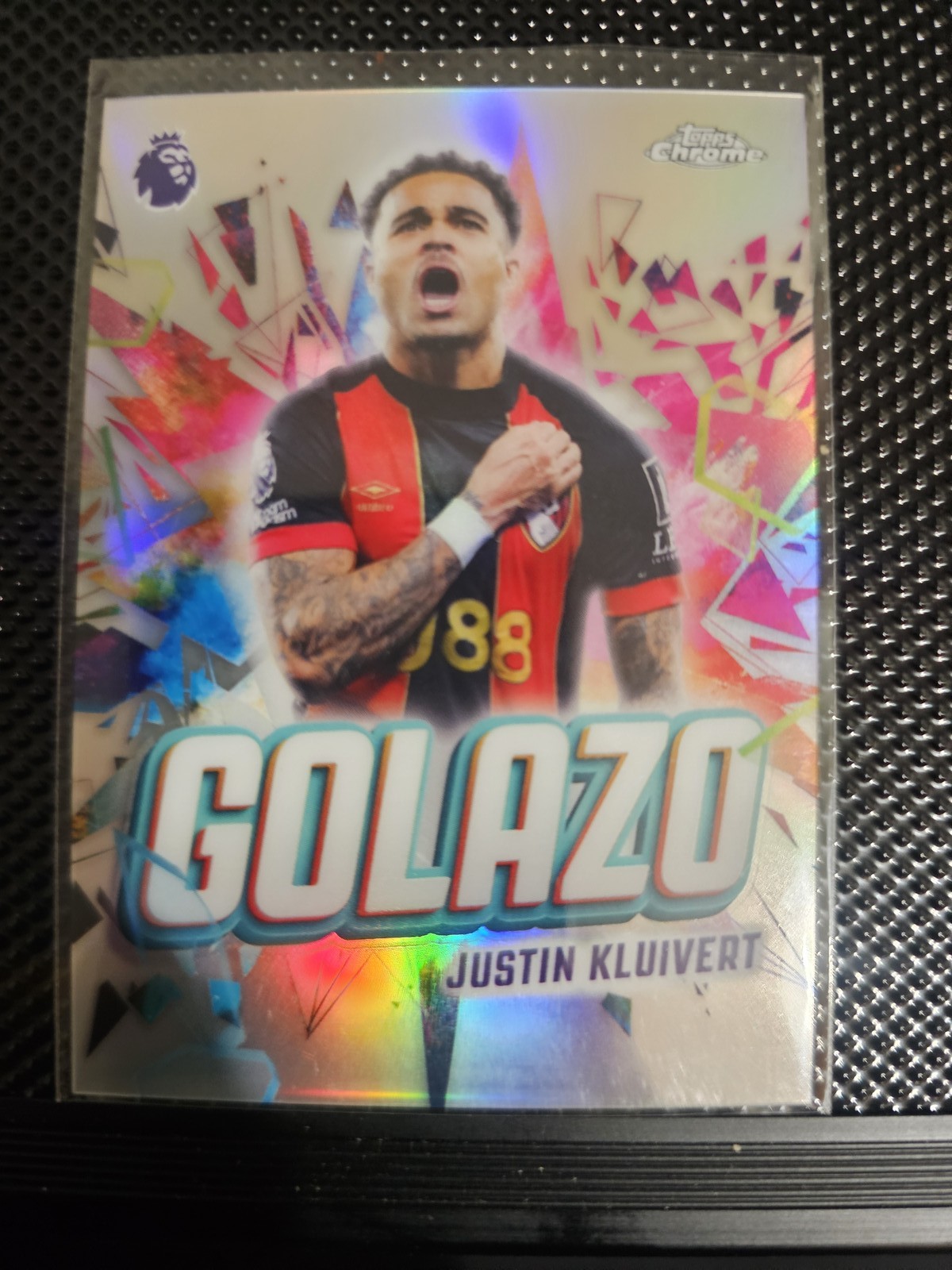 2026 Topps Chrome Premier League #GZ-1 Justin Kluivert Golazo