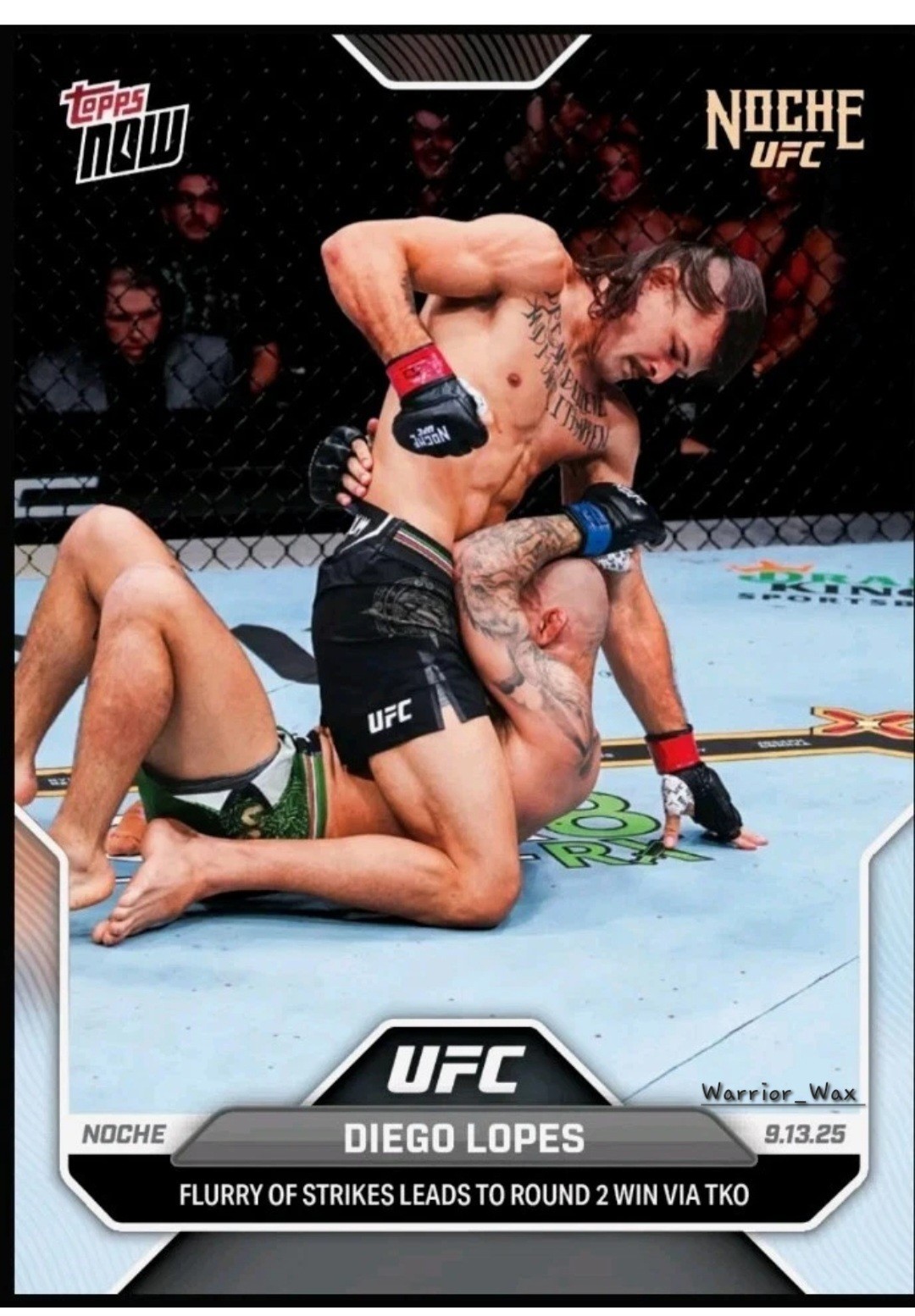 2025 Topps NOW – UFC Noche – Diego Lopes #29 PR: 3146