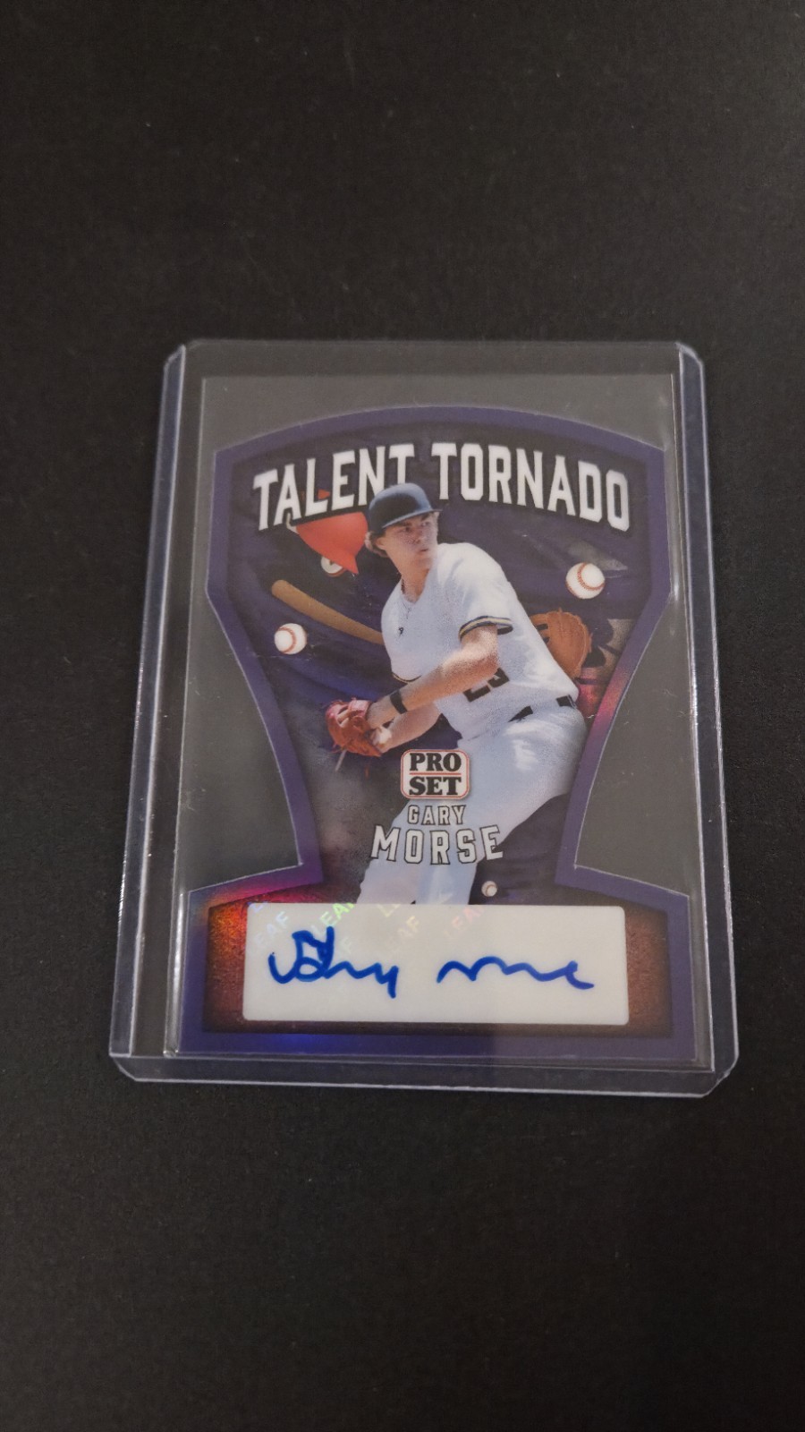 2026 Leaf Pro Set Baseball Gary Morse Die Cut Talent Tornado #8/8 Tennessee Auto