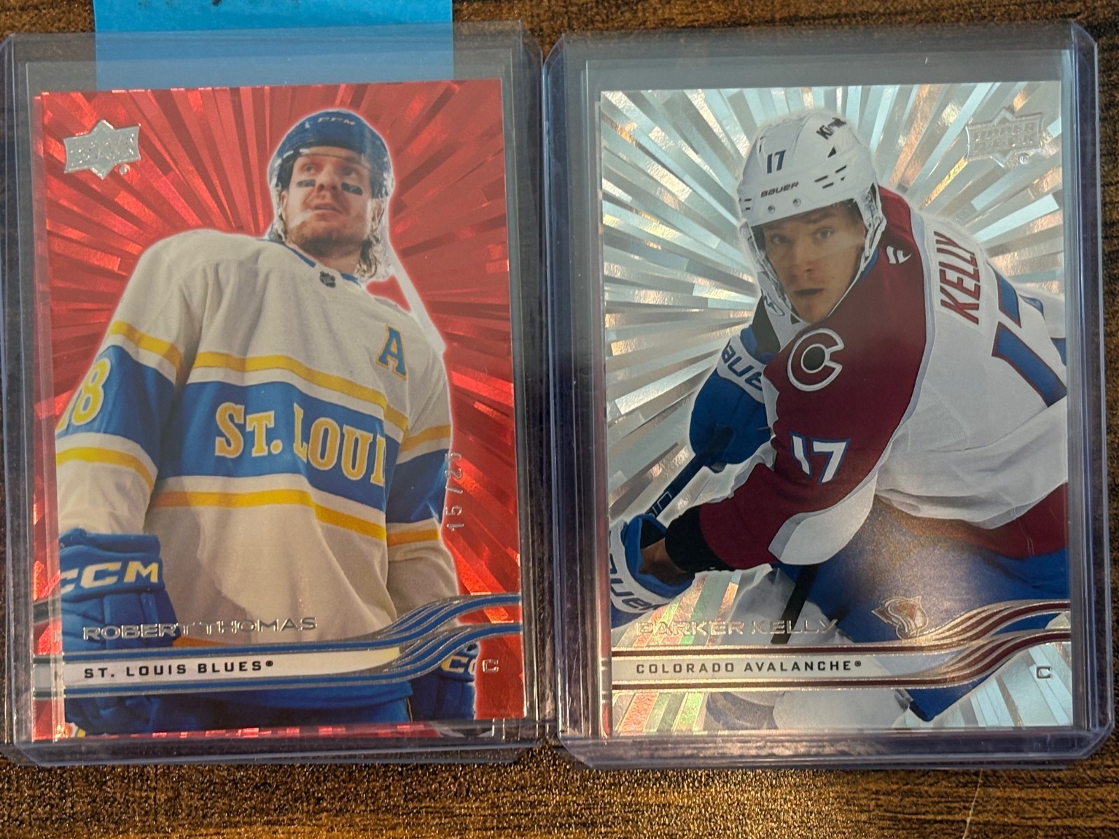 2025-26 Upper Deck Hockey OUTBURST SILVER/RED (Complete Your Sets)