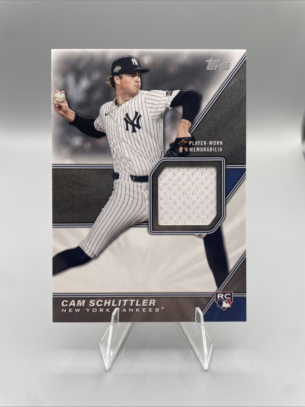 2026 Topps Series 2 Cam Schlittler Player Worn Patch Relic RC Yankees MLM2-CSC