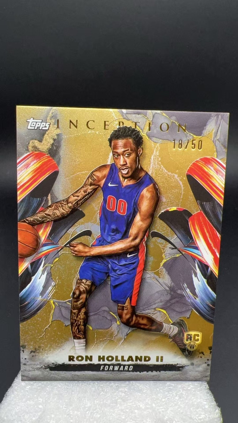 2024-25 Topps Inception Ron Holland II RC Rookie /50 #16791 MC