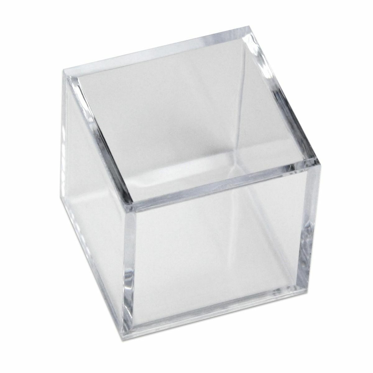 X3 BCW Golf Ball Square Display Holders Crystal Cubes Clear Safe Storage DEAL