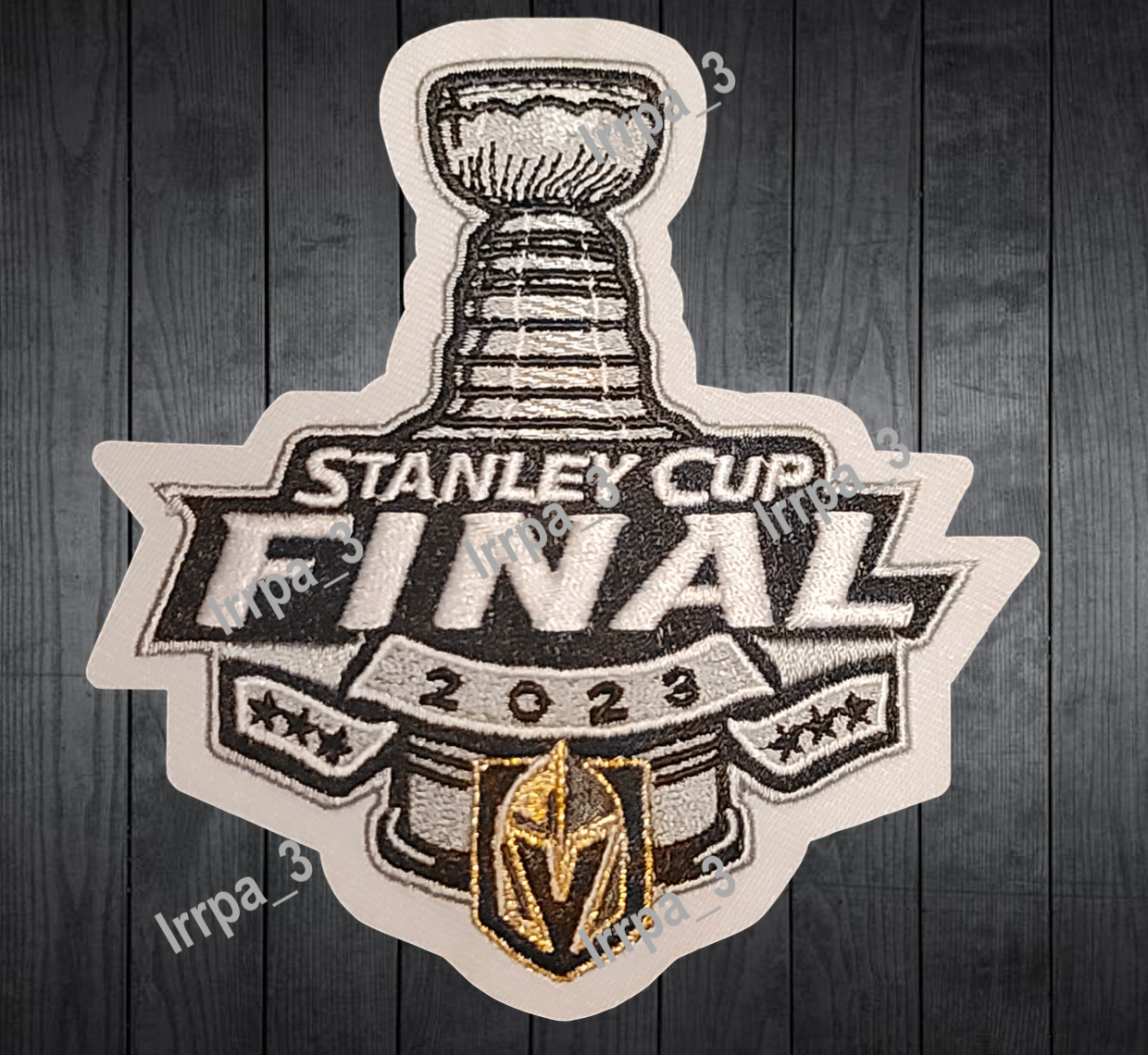 2023 Las Vegas Golden Knights Stanley Cup Finals Patch Vegas Strong