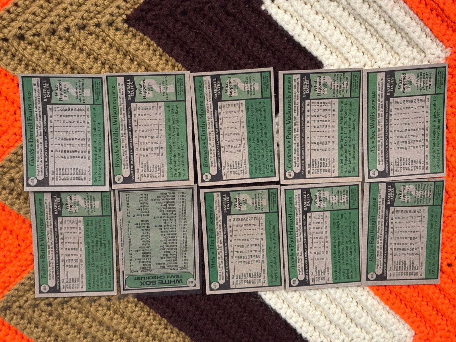 1979 Topps Baseball U-Pick #351-525 VGEX Free Shipping on 3+ Cards!