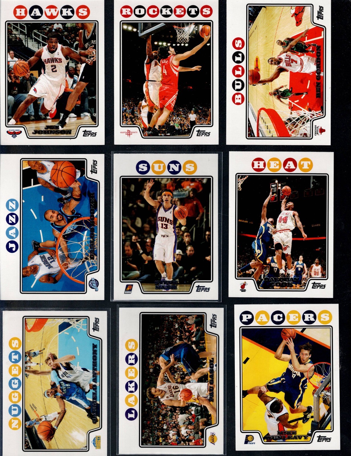 2008-09 TOPPS BASKETBALL COMPLETE YOUR SET U PICK 1-250