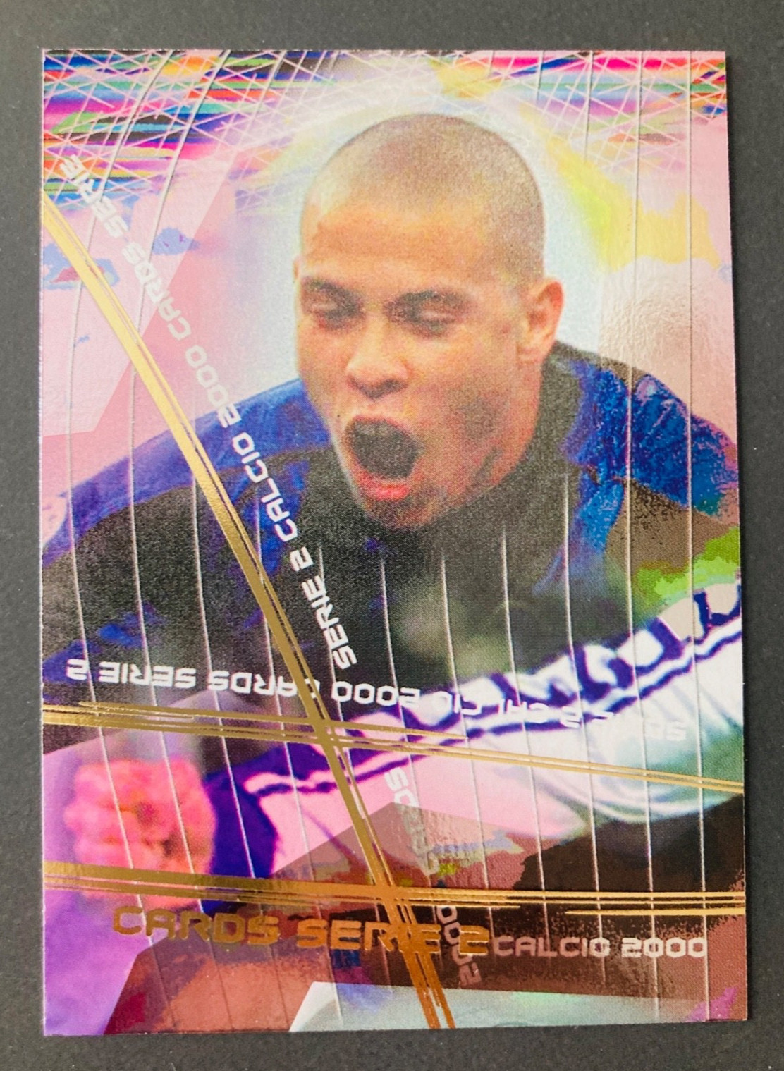 1999-00 Panini Calcio 2000 Series 2 # P4 Ronaldo Inter Milan puzzle card Brazil