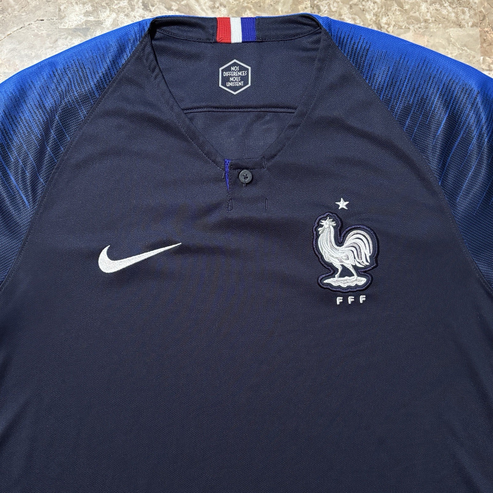 Nike France Jersey Mens Small 2018 2019 Home Football Shirt Soccer 893872-451