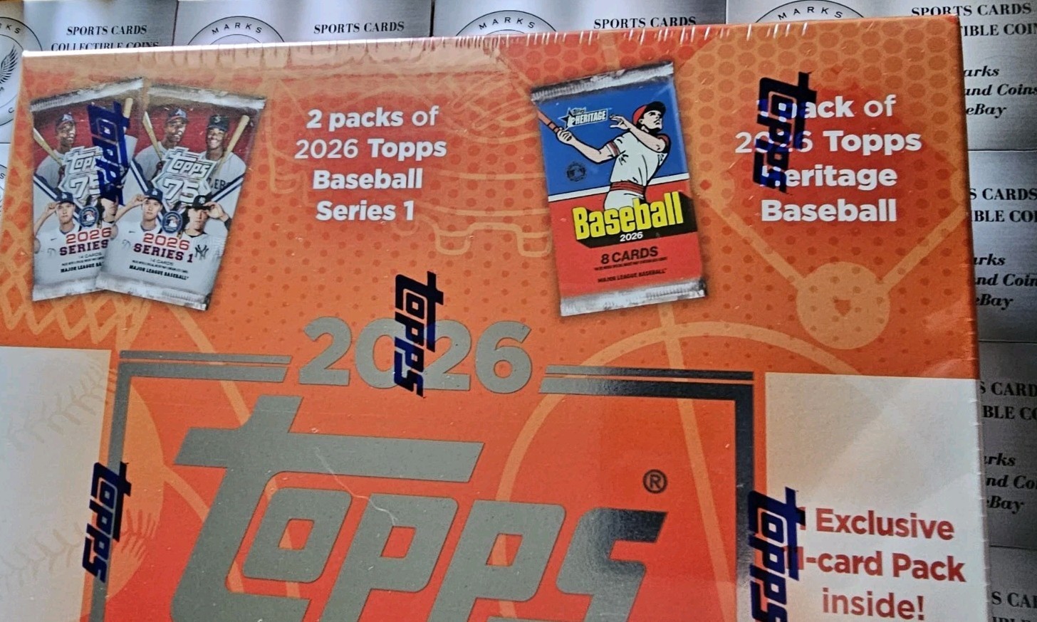 2026 Topps Collector Kit – Topps, Chrome Basketball, Baseball Packs, Flagg RC !!