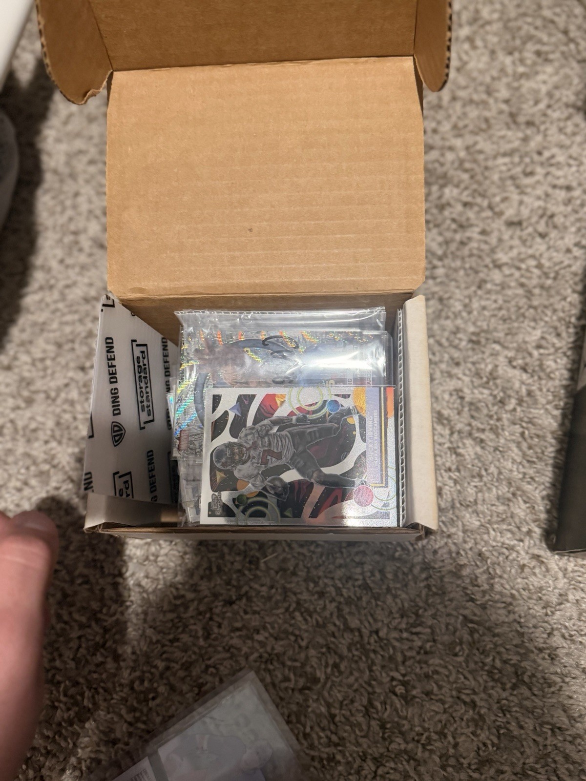 Mixed Sports Trading Card Box Lot, Multiple Cards Included. Mystery about 30-50