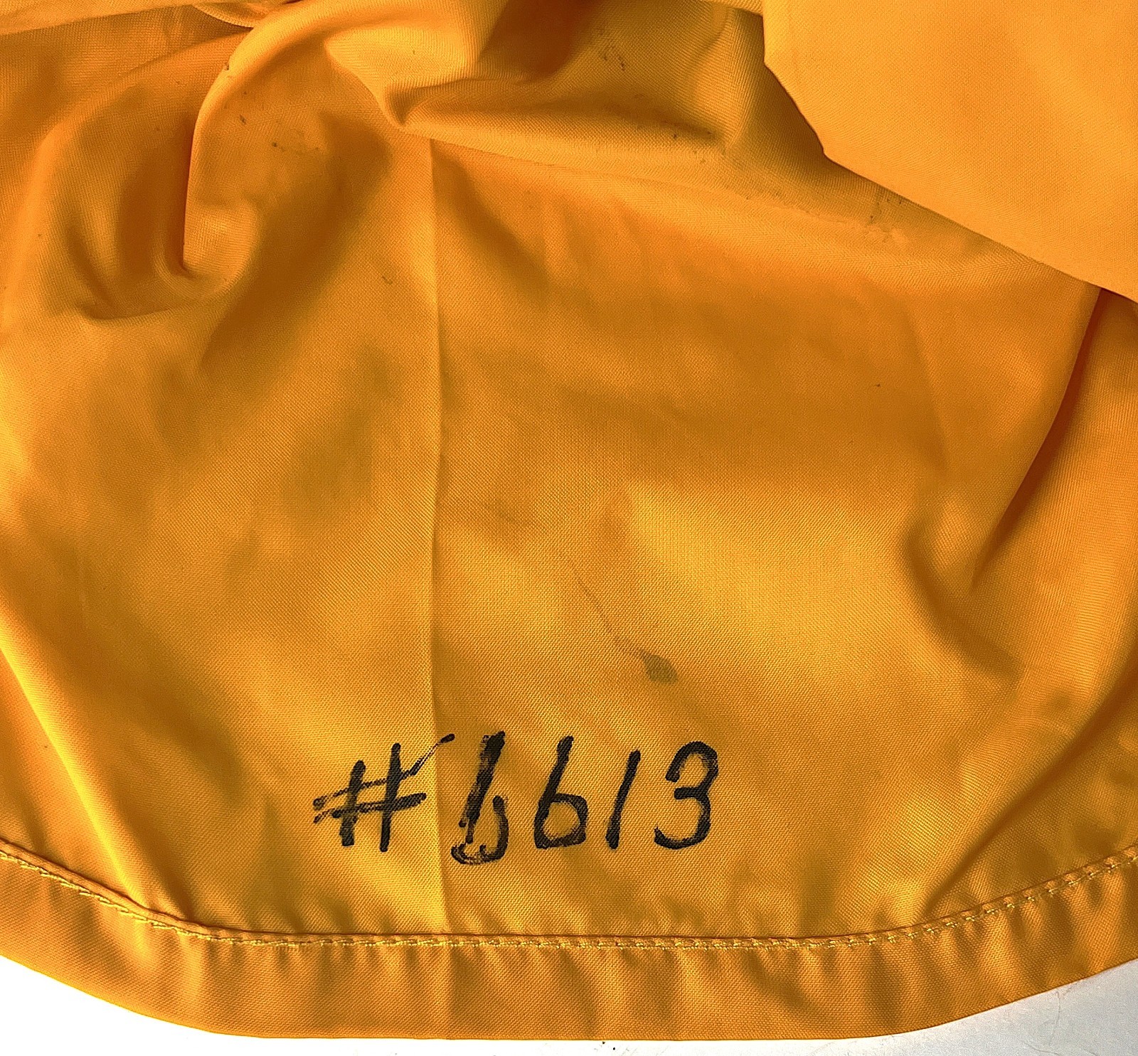 VTG SOLID GOLD STABLE 24K HORSE RACING JOCKEY SILKS by CUSTOM JOCKEYS APPAREL