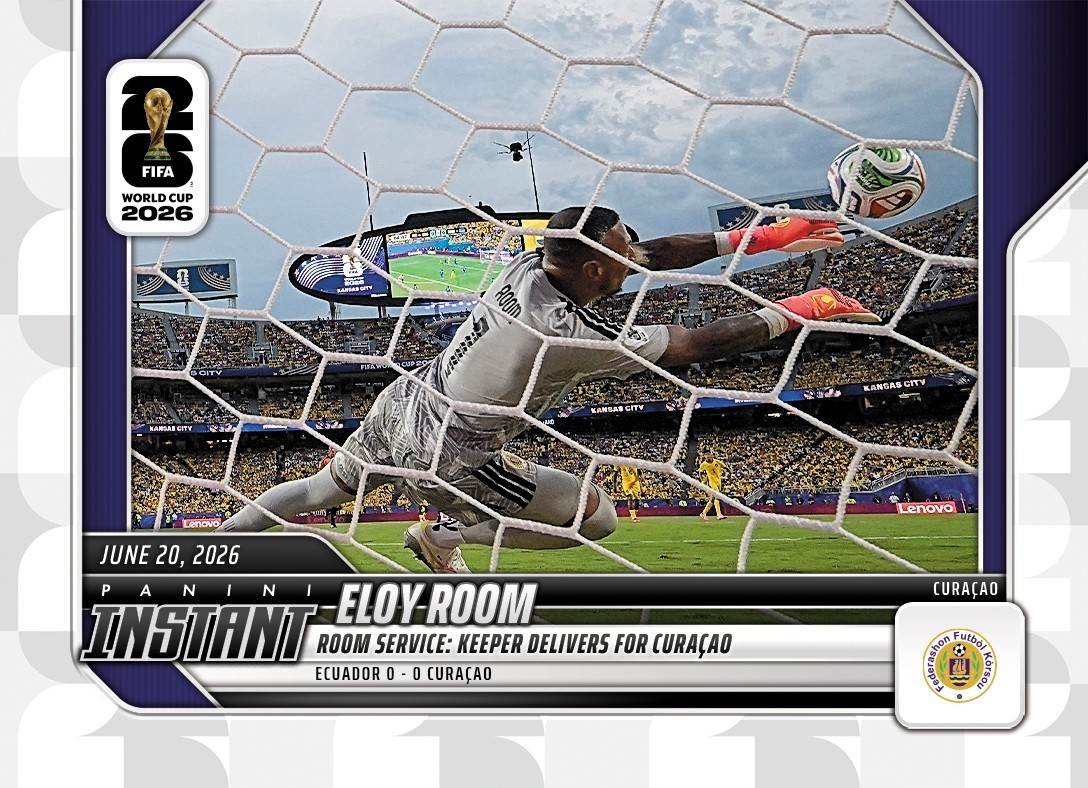 2026 Panini Instant FIFA World Cup #76 Eloy Room Curacao PRESALE
