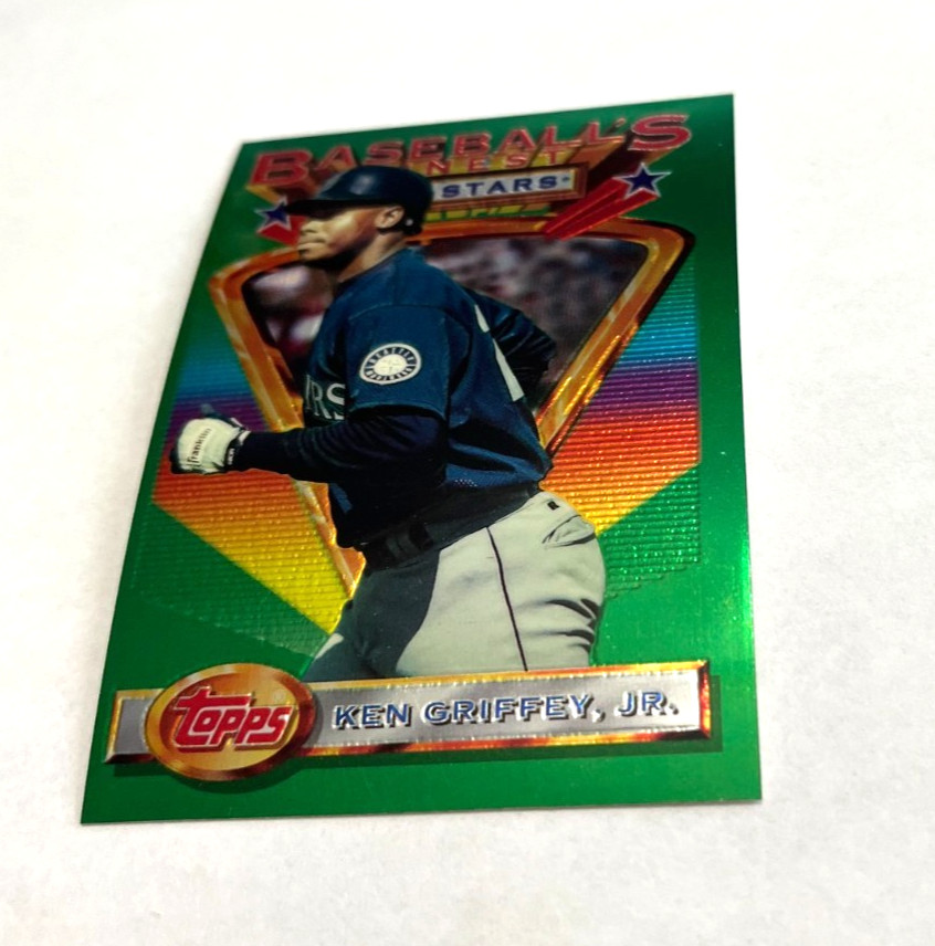 1993 Topps Finest Baseball #110 KEN GRIFFEY, JR. All-Stars Rare