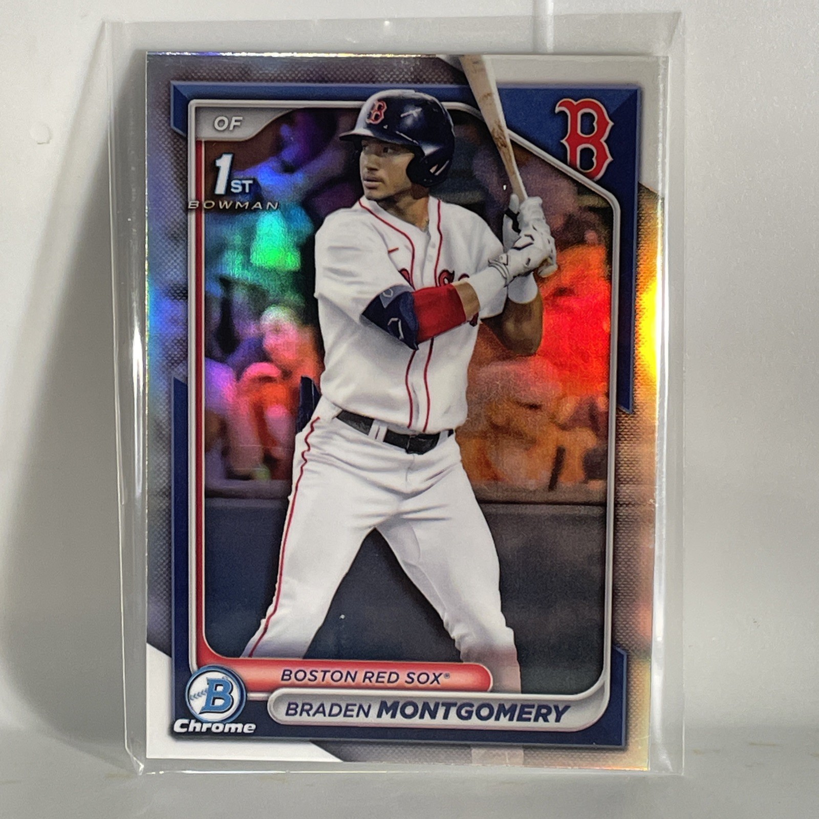 Braden Montgomery 2024 1st Bowman Draft Chrome Refractor RC #BDC-58 Chicago SP