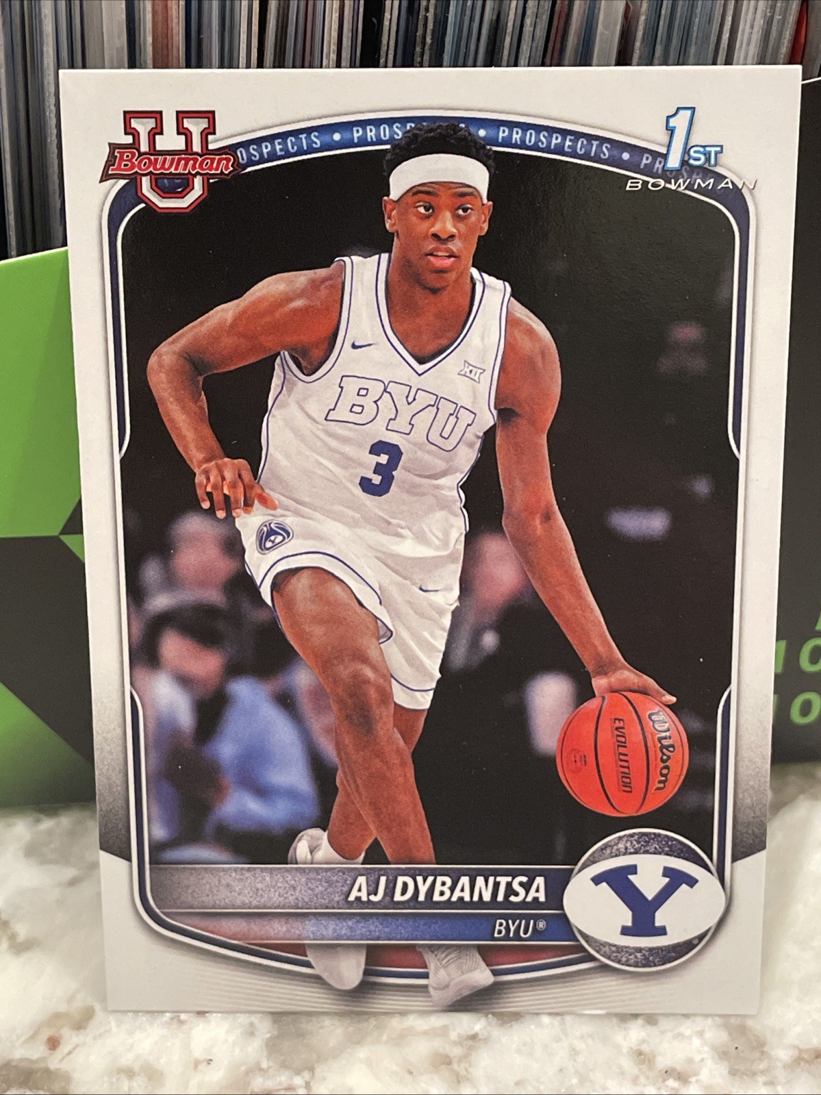 2025 Bowman AJ Dybantsa 1st Bowman #BPP-1 BYU Cougars Basketball