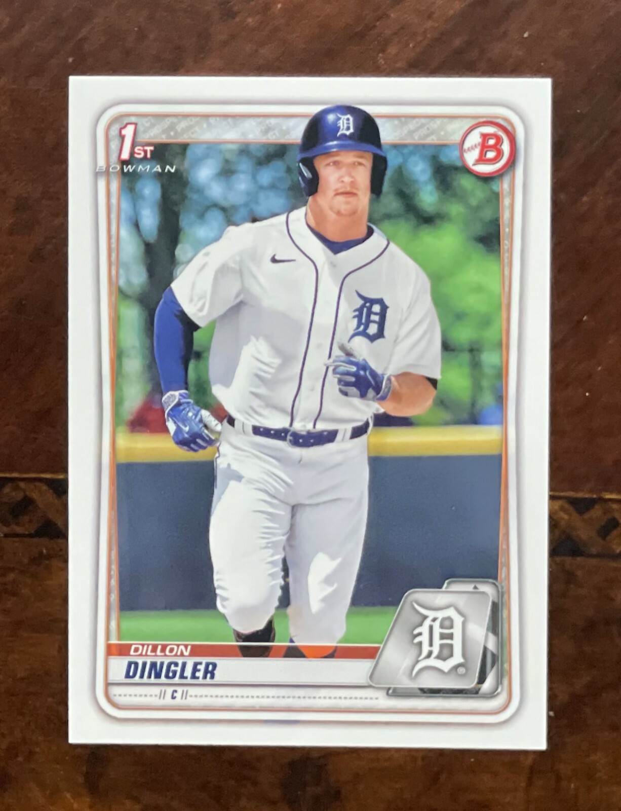 DILLON DINGLER – Tigers – 2020 Bowman Draft #BD-144 FS QTY