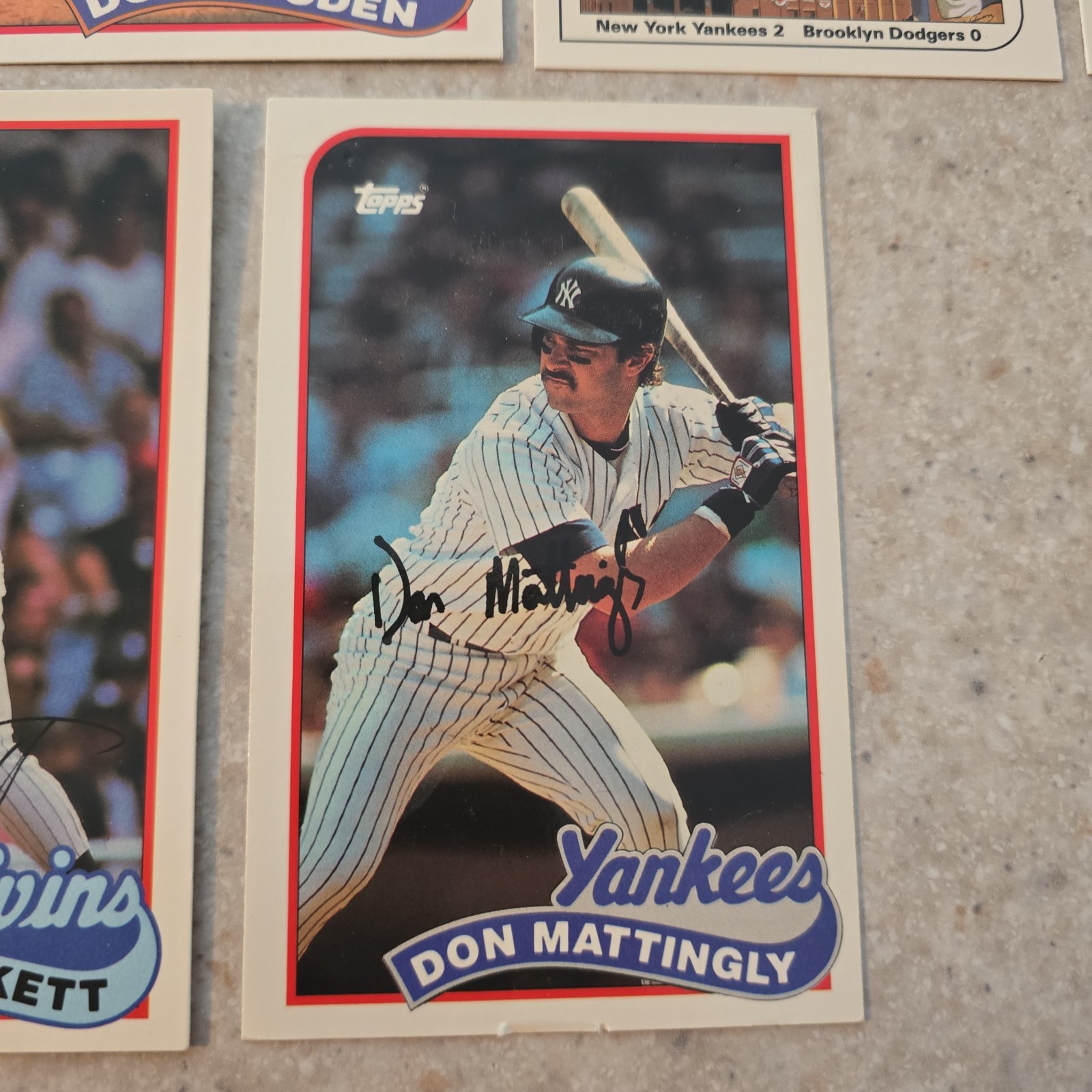 1989 Topps Talking Baseball Disk Singles Your Choice