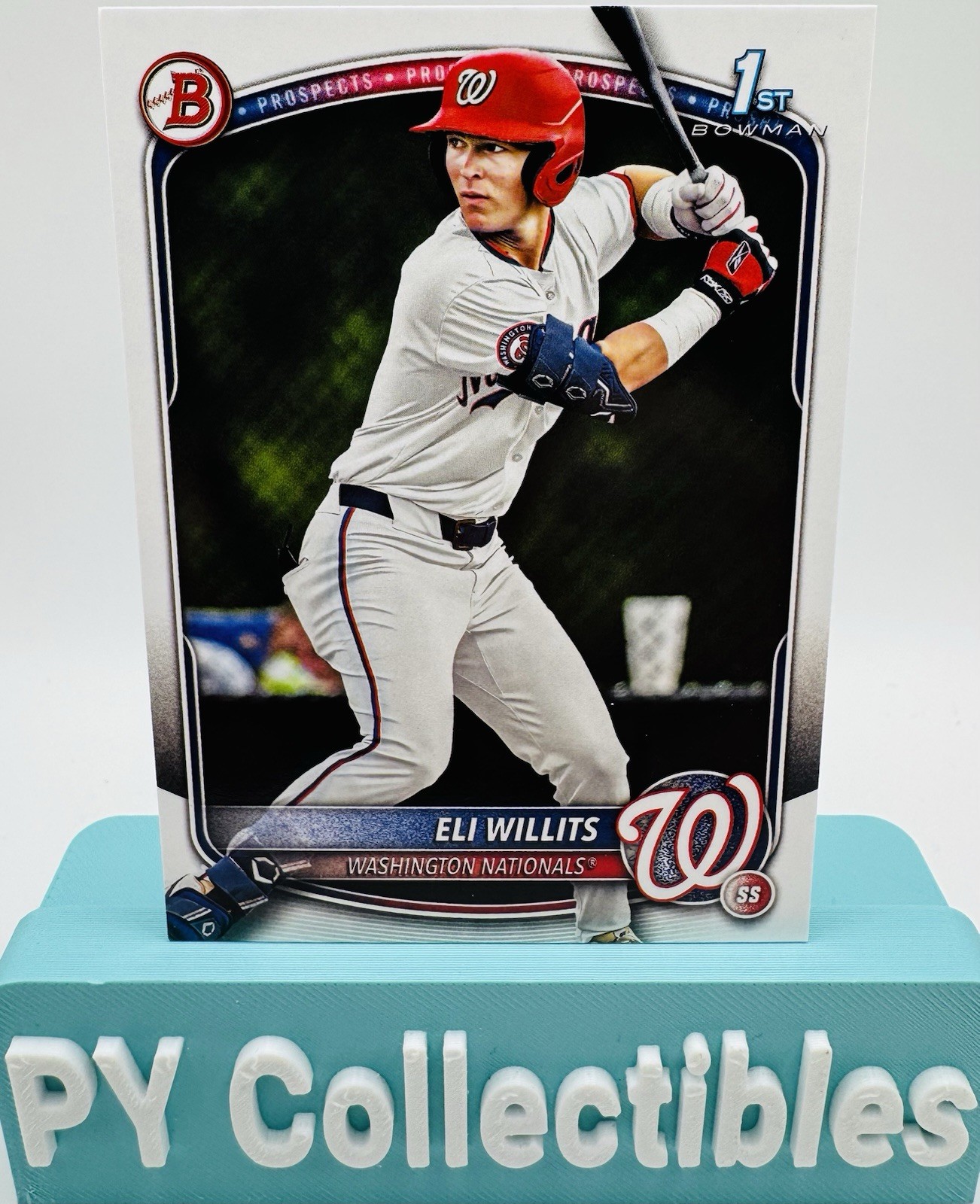 Eli Willits 2025 Bowman Draft 1st Bowman #BD-1 Washington Nationals